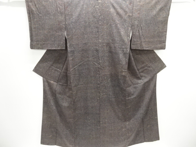 JAPANESE KIMONO / TSUMUGI / FLOWER & BIRD